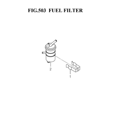 FUEL FILTER(6003-530B-0100) spare parts