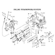 PTO(MOWER)SYSTEM(1782-334-0100) spare parts