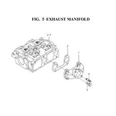 EXHAUST MANIFOLD spare parts