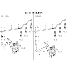 FUEL PIPE (6004-550H-0100) spare parts