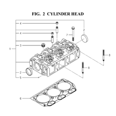 CYLINDER HEAD spare parts
