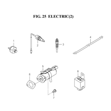 ELECTRIC (2) (6004-820O-0100,6004-820O-0200) spare parts