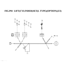 LIFT(CYLINDER)SET(L TYPE)(OPTION)(2/2)(8671-107Z-0100) spare parts