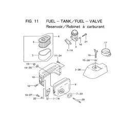 FUEL-TANK/FUEL-VALVE spare parts