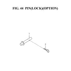 PIN(LOCK)(OPTION)(1752-441B-0100) spare parts