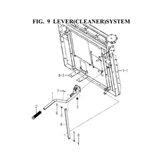 LEVER(CLEANER)SYSTEM spare parts