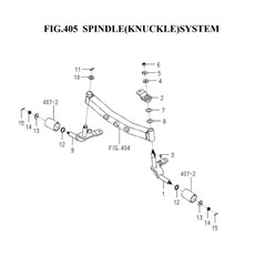 SPINDLE(KNUCKLE)SYSTEM(1782-434-0100) spare parts