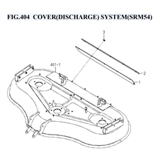 FIG.404 COVER(DISCHARGE) SYSTEM(SRM54) spare parts