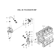 WATER PUMP spare parts