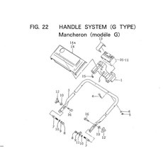 HANDLE SYSTEM (G TYPE) spare parts