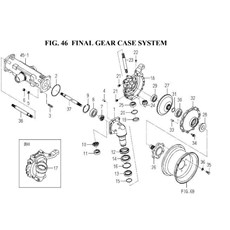 FINAL GEAR CASE SYSTEM spare parts