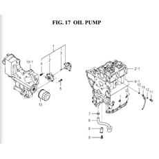 OIL PUMP spare parts