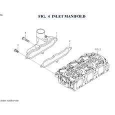 FIG. 4 INLET MANIFOLD spare parts