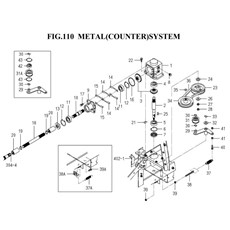 METAL(COUNTER)SYSTEM(1782-122-0100) spare parts