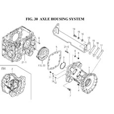 AXLE HOUSING SYSTEM spare parts