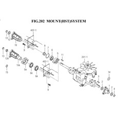 MOUNT(HST)SYSTEM(1782-202-0100) spare parts