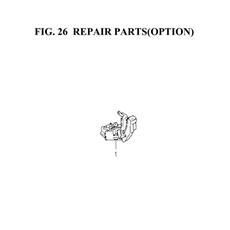 REPAIR PARTS (OPTION) spare parts