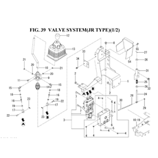 VALVE SYSTEM(JR TYPE((1/2)(1845-512-0100) spare parts