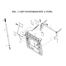 LIFT SYSTEM(EXCEPT A TYPE) spare parts