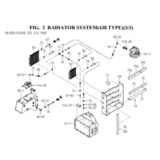 RADIATOR SYSTEM(438 TYPE)(3/3) spare parts