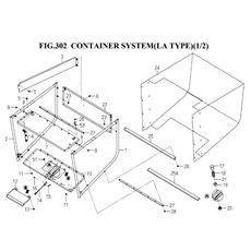 CONTAINER SYSTEM(LA TYPE)(1/2)(8671-355-0100) spare parts