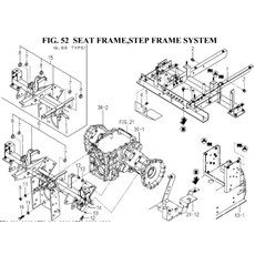 SEAT FRAME, STEP FRAME SYSTEM spare parts