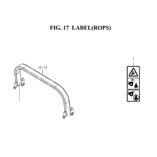 LABEL(ROPS) spare parts