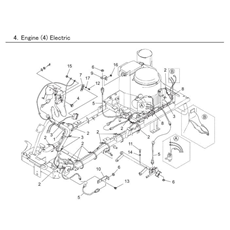 ENGINE (4) ELECTRIC spare parts