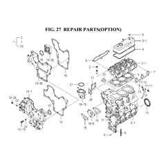 REPAIR PARTS (OPTION) 1 spare parts