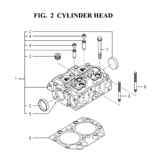 CYLINDER HEAD spare parts