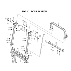 ROPS SYSTEM spare parts
