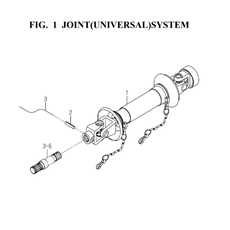 JOINT(UNIVERSAL)SYSTEM(8672-101-0100) spare parts