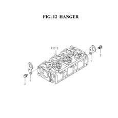 HANGER (6005-290-0100) spare parts
