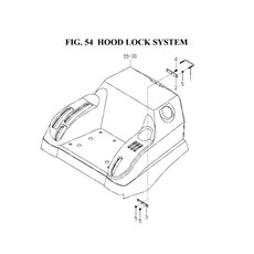 HOOD LOCK SYSTEM spare parts