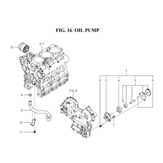 OIL PUMP spare parts