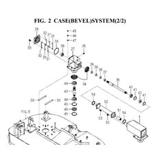 CASE (BEVEL) SYSTEM (2/2) spare parts