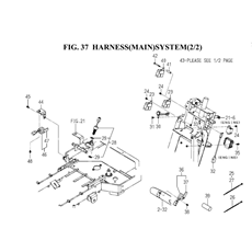 HARNESS(MAIN)SYSTEM(2/2) spare parts