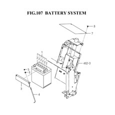BATTERY SYSTEM(1782-112-0100) spare parts