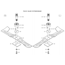 BLADE SYSTEM (SCMA48) spare parts