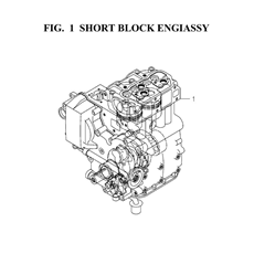 SHORT BLOCK ENGINE ASSY spare parts