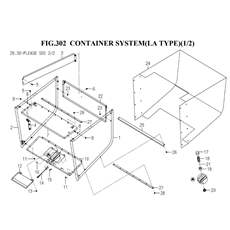 CONTAINER SYSTEM(LA TYPE)(1/2)(8671-355-0100) spare parts