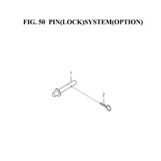 PIN(LOCK)SYSTEM(OPTION)(1752-441B-0100) spare parts