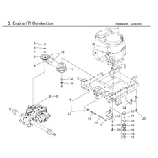 ENGINE (7) CONDUCTION spare parts
