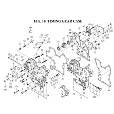 TIMING GEAR CASE(6005-241D-0100,6005-241D-0200) spare parts