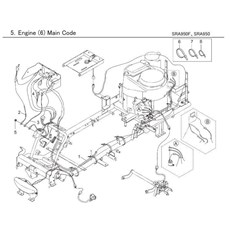 ENGINE (6) MAIN CODE spare parts