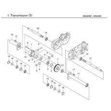 TRANSMISSION (5) spare parts