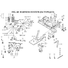 HARNESS SYSTEM (E6 TYPE) (1/2) spare parts