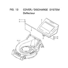 COVER/DISCHARGE SYSTEM spare parts
