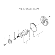 CRANK SHAFT spare parts