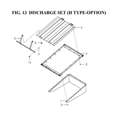 DISCHARGE SET (H TYPE)(8664-755Z-0100) spare parts